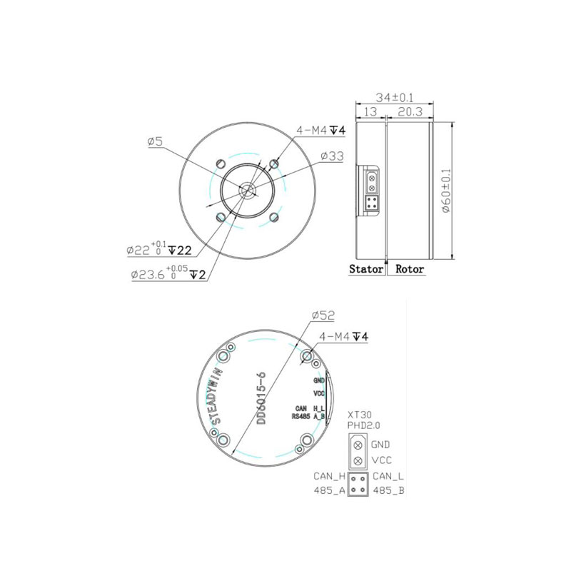 팬/틸트, 로드 스태빌라이저, 로봇 조인트 모듈 - D - Direct Drive Servo Motor Robotics 리뷰 및 가격